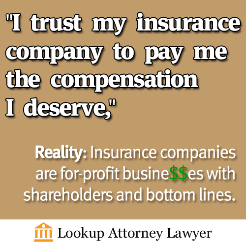 Insurance companies are for-profit businesses with shareholders and bottom lines.