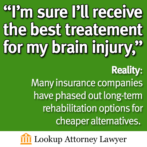 Many insurance companies have phased out long-term rehabilitation options for cheaper alternatives.